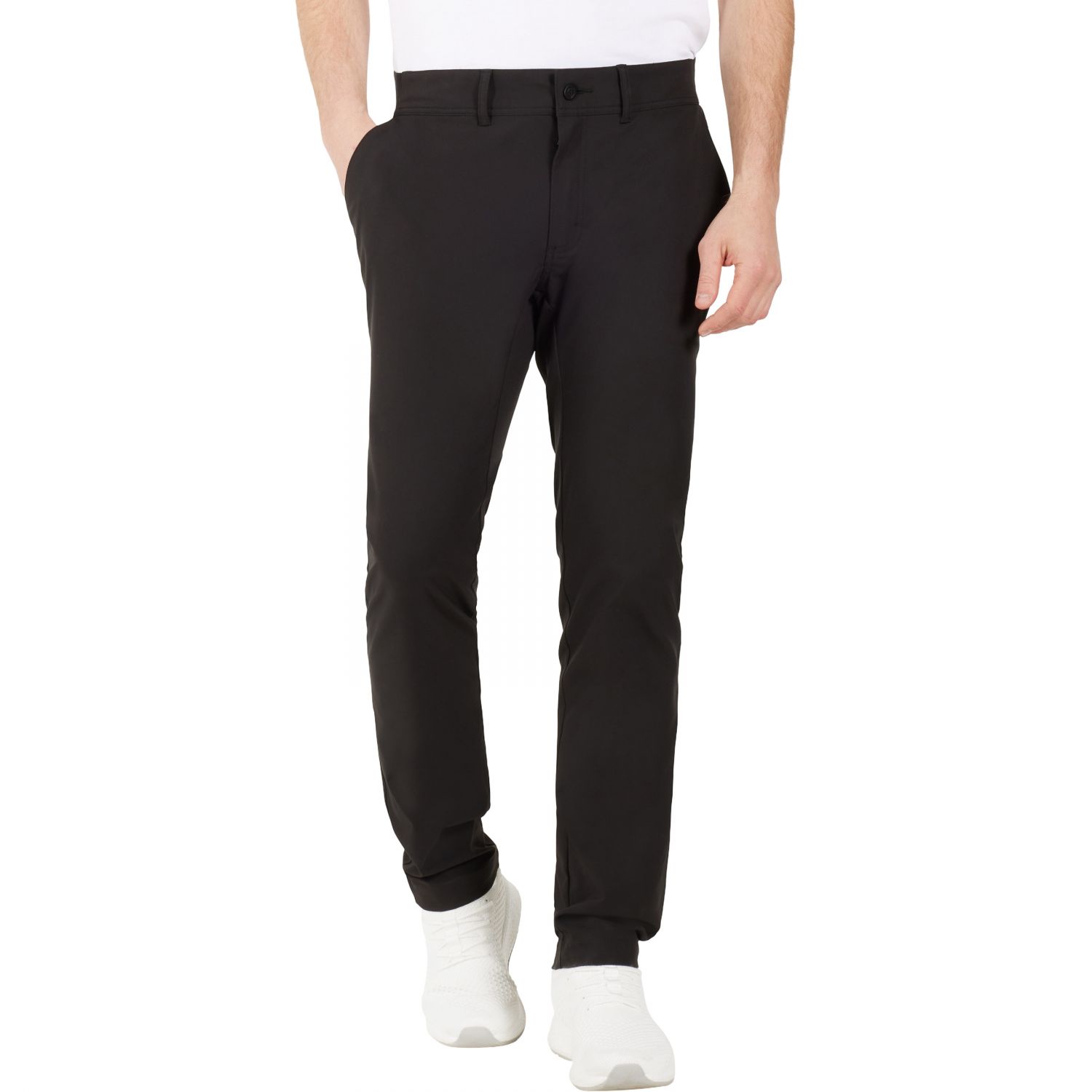 Pantaloni Didriksons Darren, bărbați, negri