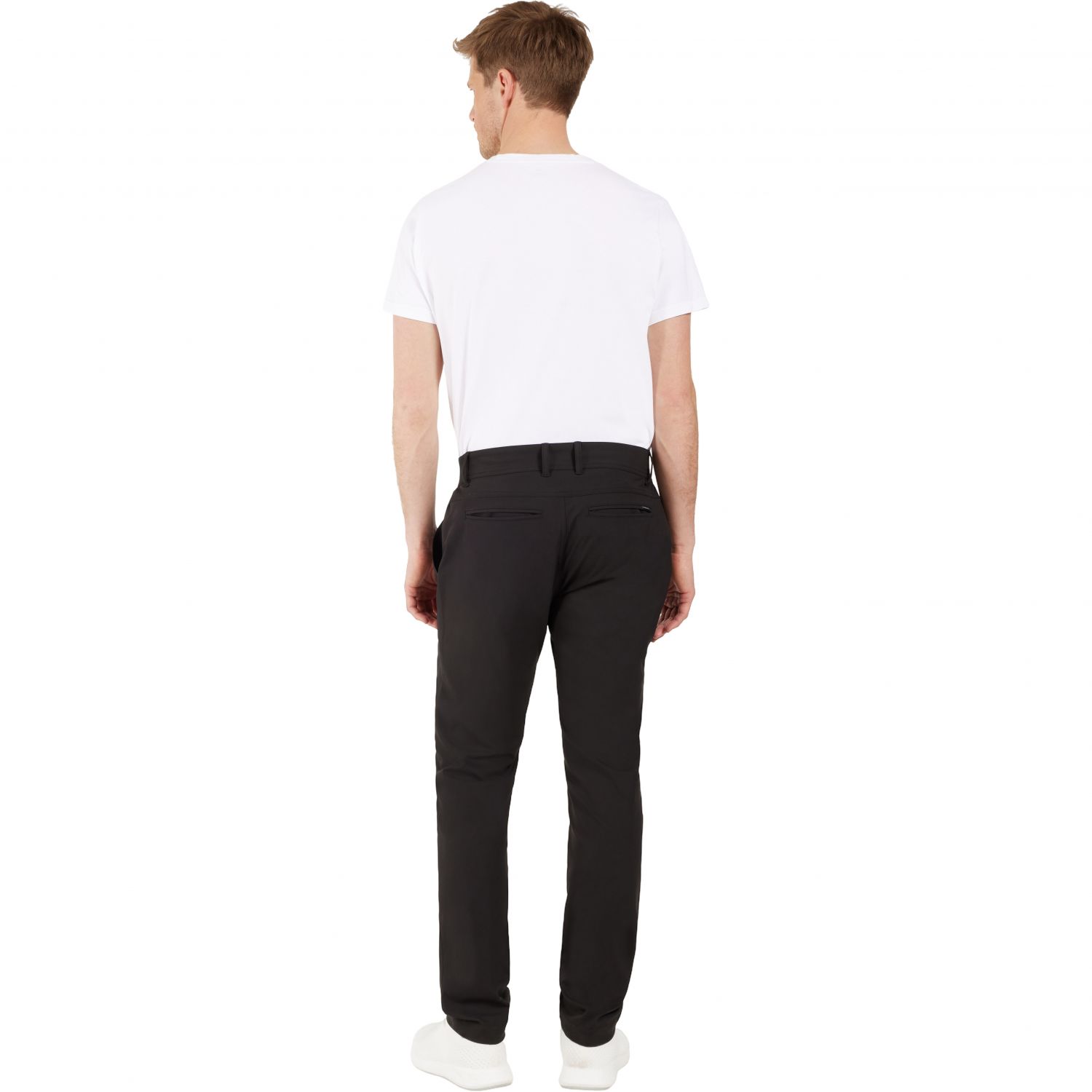 Pantaloni Didriksons Darren, bărbați, negri