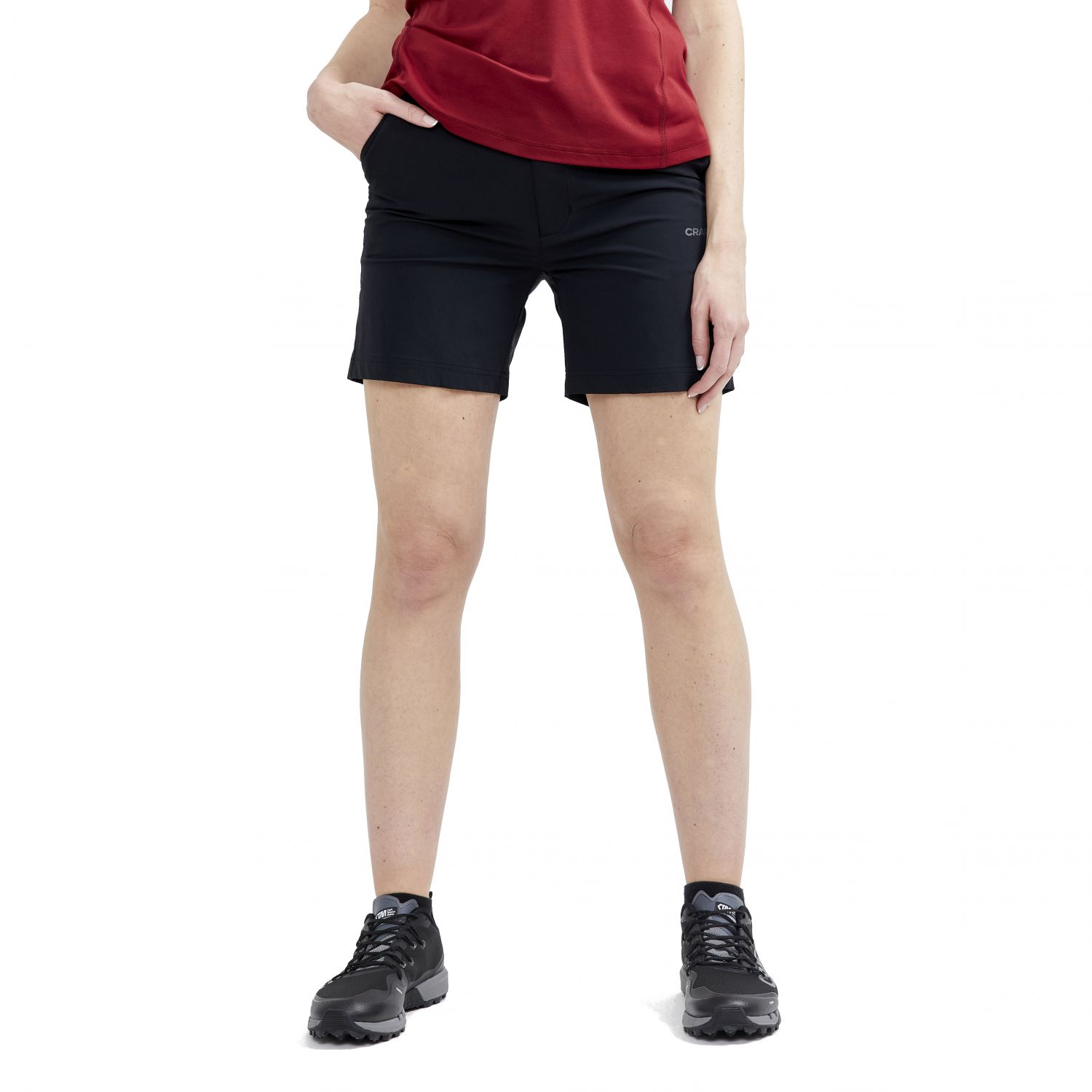 Pantaloni scurți Craft ADV Explorer Tech, femei, negru