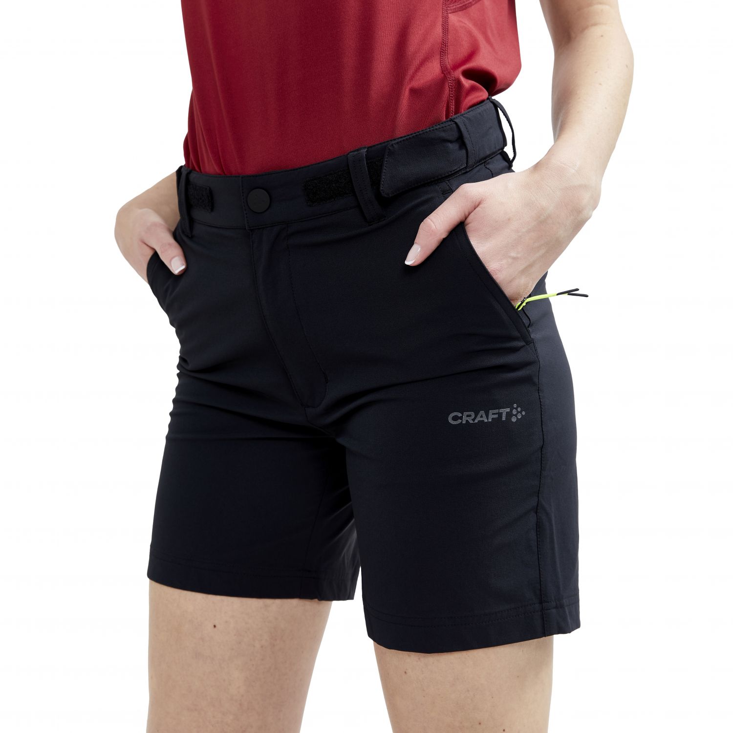 Pantaloni scurți Craft ADV Explorer Tech, femei, negru