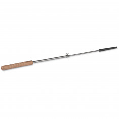 Petromax Campfire Bread Skewer, pincho de fuego con hierro fundido