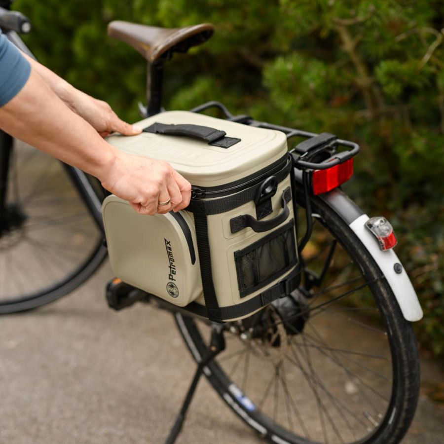 Petromax cyklistický opasok, pre chladiacu tašku 8 litrov, čierny