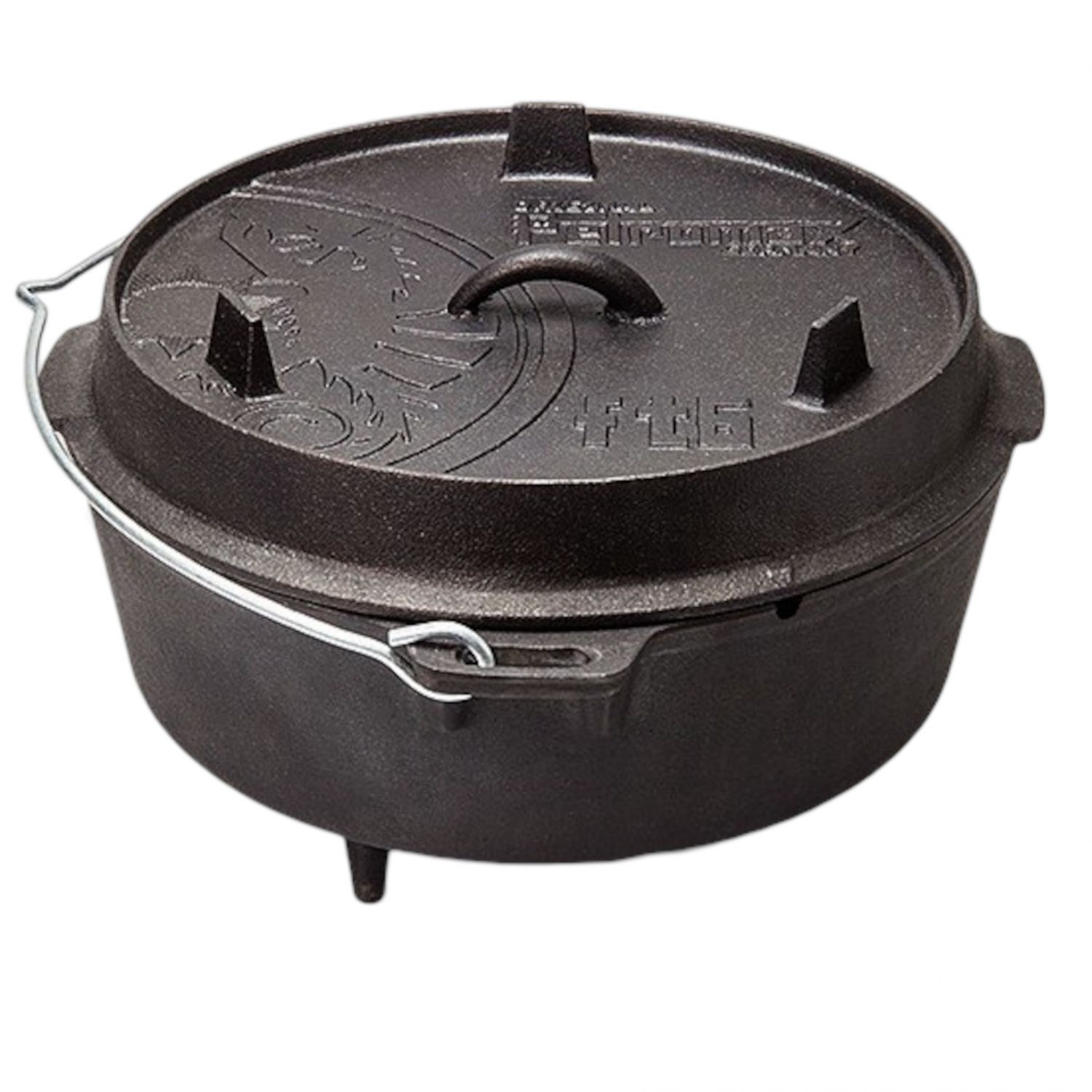 Petromax Dutch Oven FT4.5, liatinový hrniec, čierny