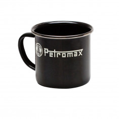 Petromax Enamel Mug black, caneca, preto