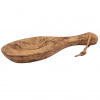 Petromax Flat Bowl 23 cm Olive Wood, Lepel