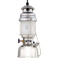 Petromax Hanging Kerosene Lamp HK500 Chrome, lamp, silver