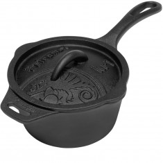Petromax KR1 Cast-iron saucepan, gryte, svart