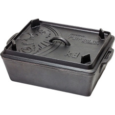 Petromax Loaf Pan K8, moule à pain, noir