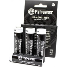 Petromax Rechargeable LI-ION Batteries 18650 3.6 V, 3450 MAH Pack Of 4, Batterier