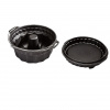 Petromax Ring Cake Pan GF1, Kageform, sort