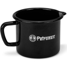 Petromax Smaltato Pentola per Latte 1 Litro, Brocca, nero