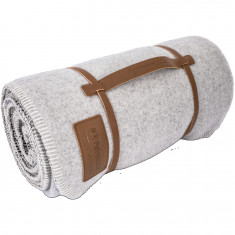 Petromax Smoky Wool Blanket, takaró, fehér/szürke