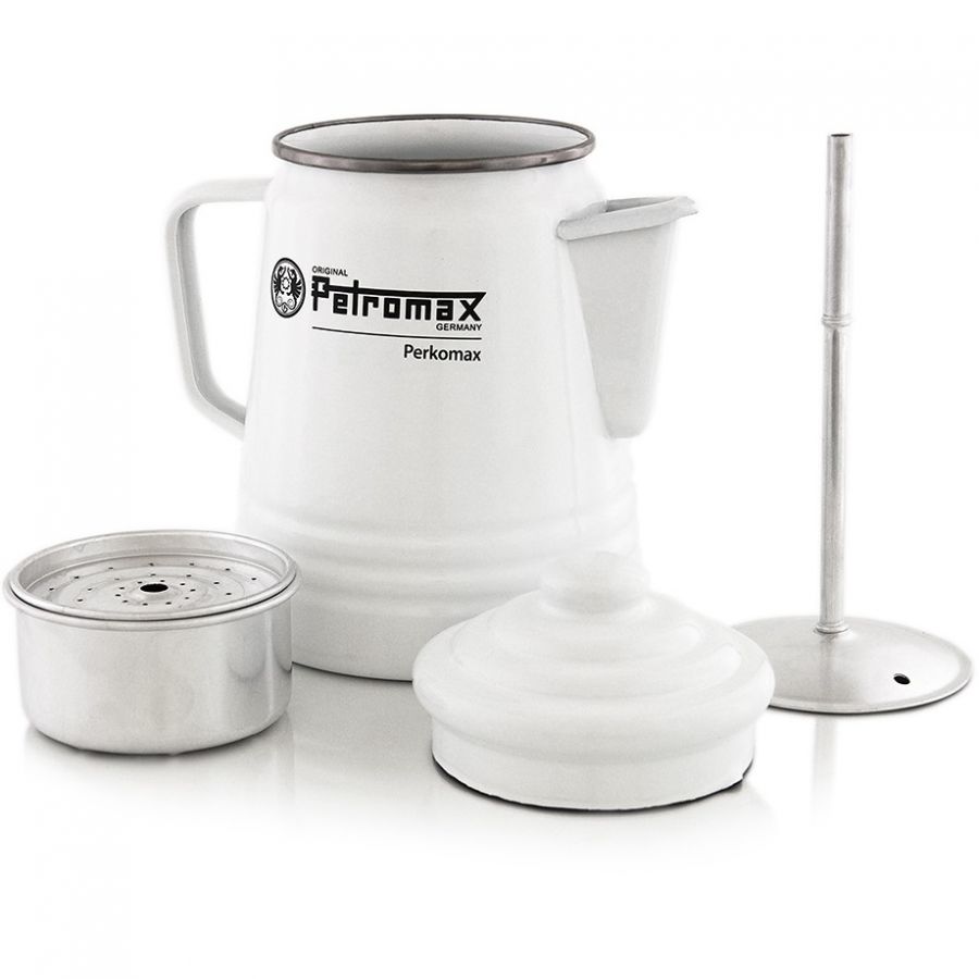 Petromax Tea and Coffee Perkolator, hvid