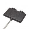 Petromax Vaffeljern, gaufrier, noir