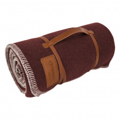 Petromax Wool Blanket 150x200cm, Deken, Donkerrood/Bruin