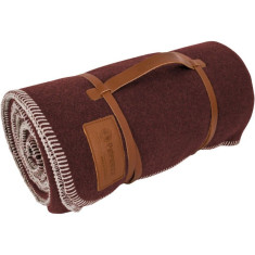 Petromax Wool Blanket 150x200cm, Tæppe, Mørkerød/Brun