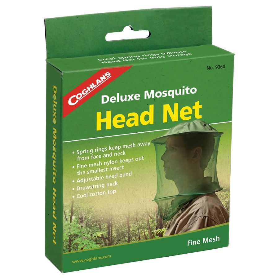 Plasă pentru cap Coghlans Deluxe, plasă de țânțari