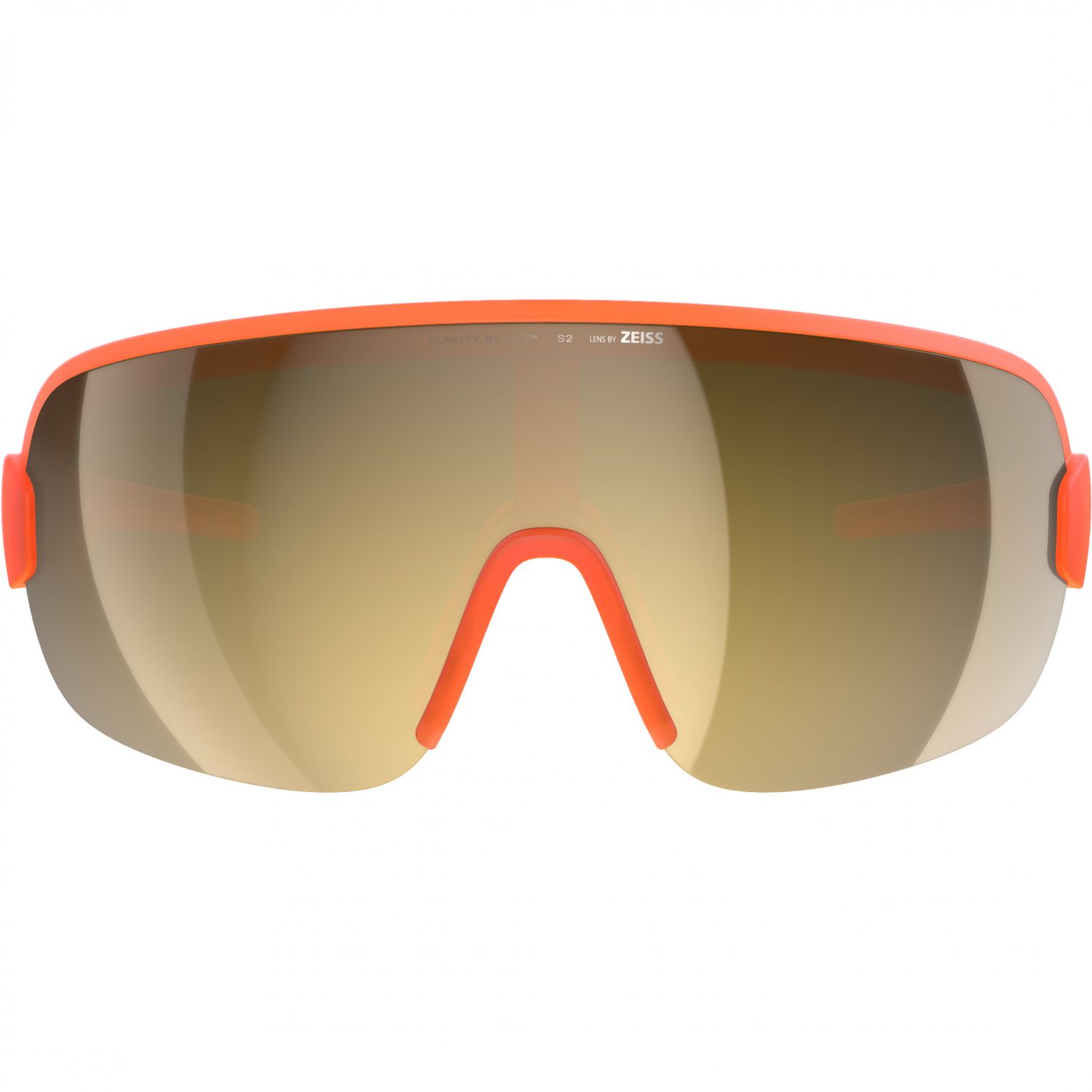 POC Aim Sunglasses, laranja fluorescente translúcido