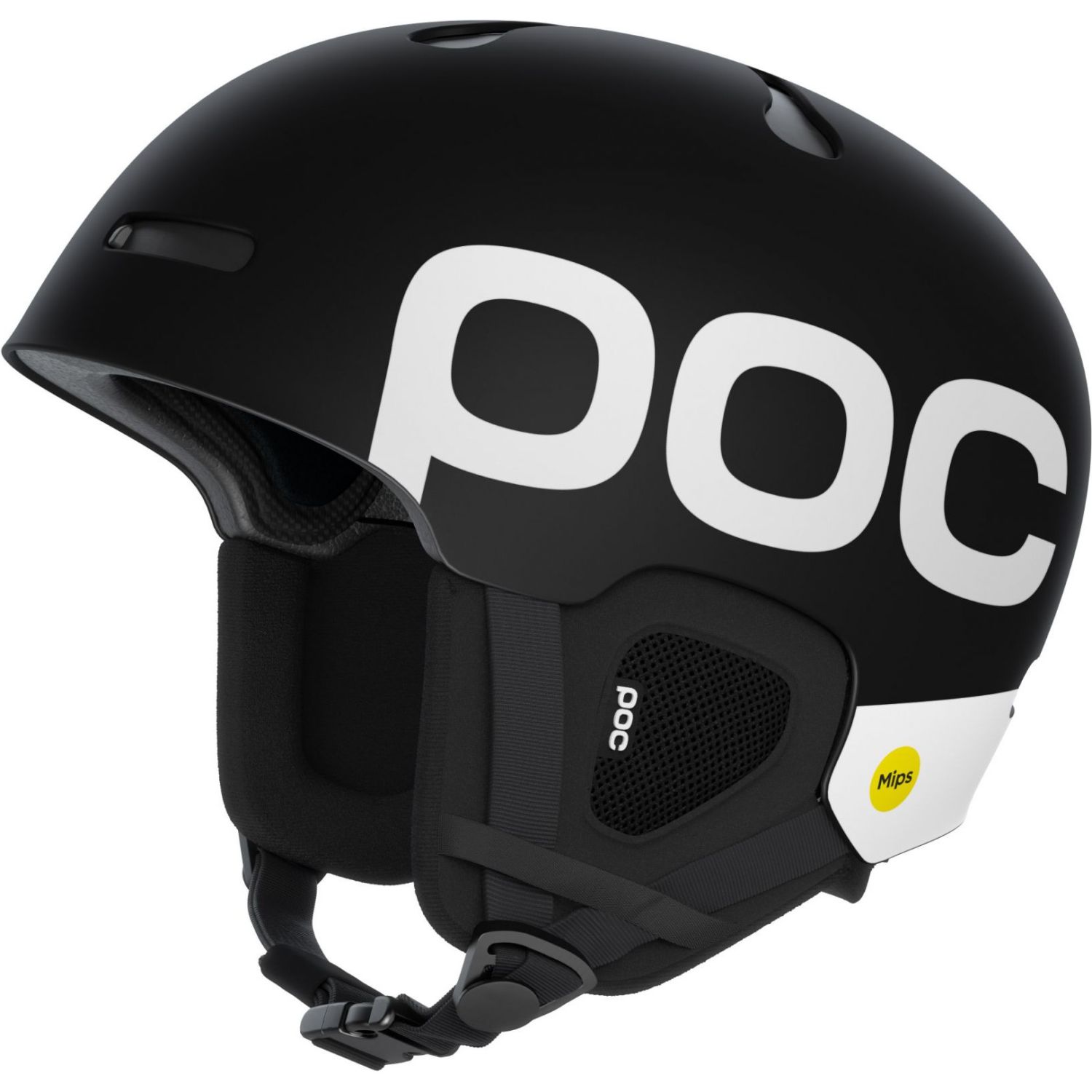 POC Auric Cut BC MIPS, cască de schi, negru uraniu mat