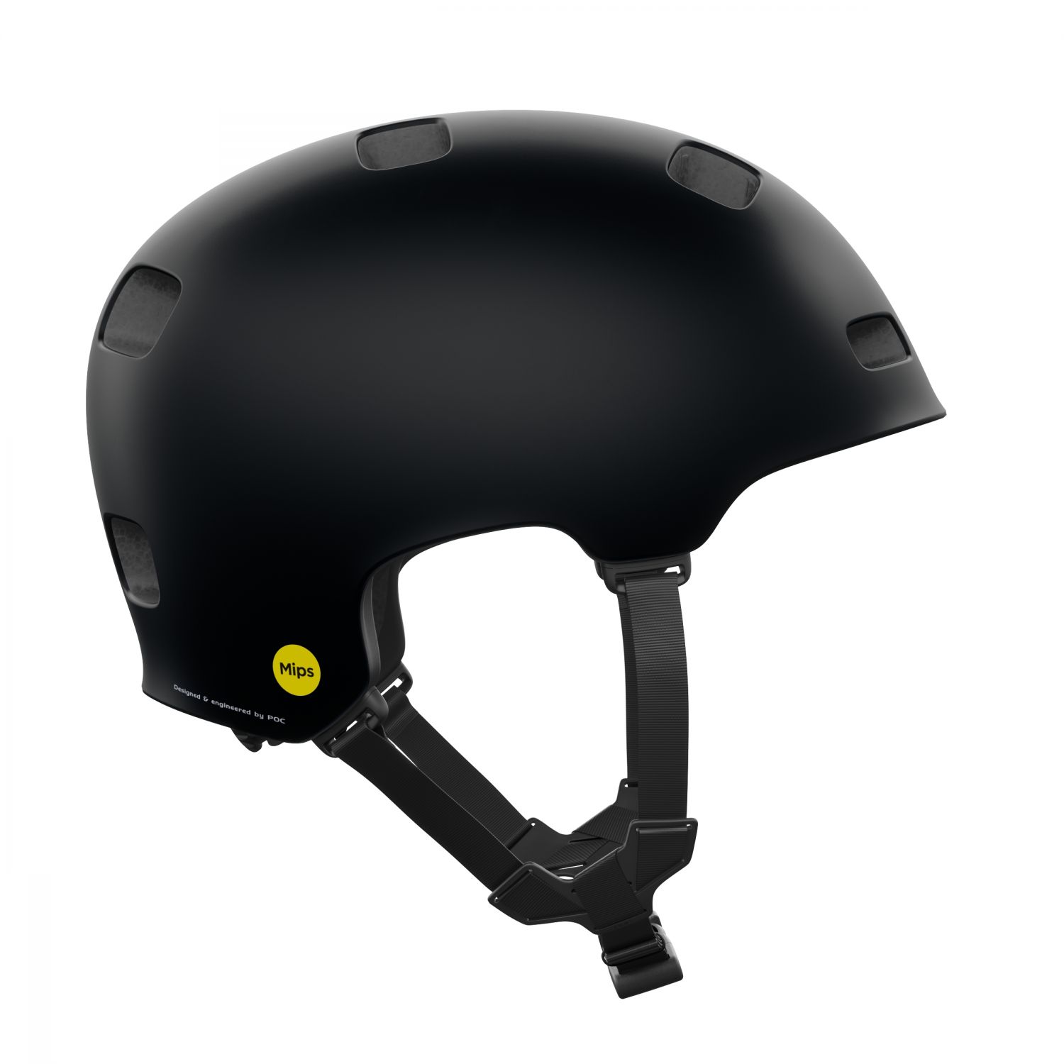 POC Crane MIPS, casque de vélo, uranium black matt