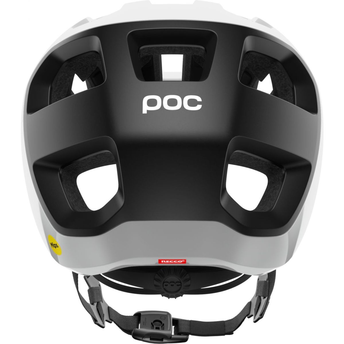 POC Cularis, cască de bicicletă, hidrogen alb/uraniu negru mat