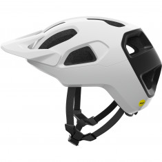 POC Cularis, casco da bicicletta, bianco idrogeno/nero uranio opaco
