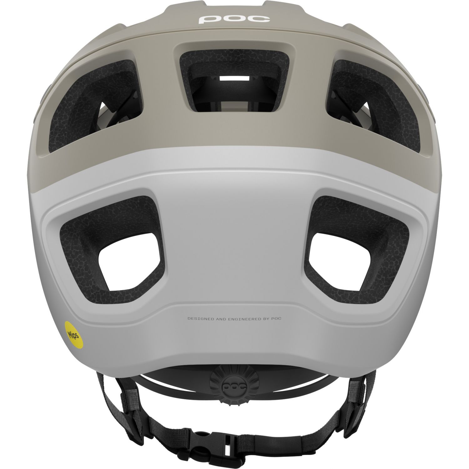 POC Cularis Pure, Fahrradhelm, mineral grey/hydrogen white matt