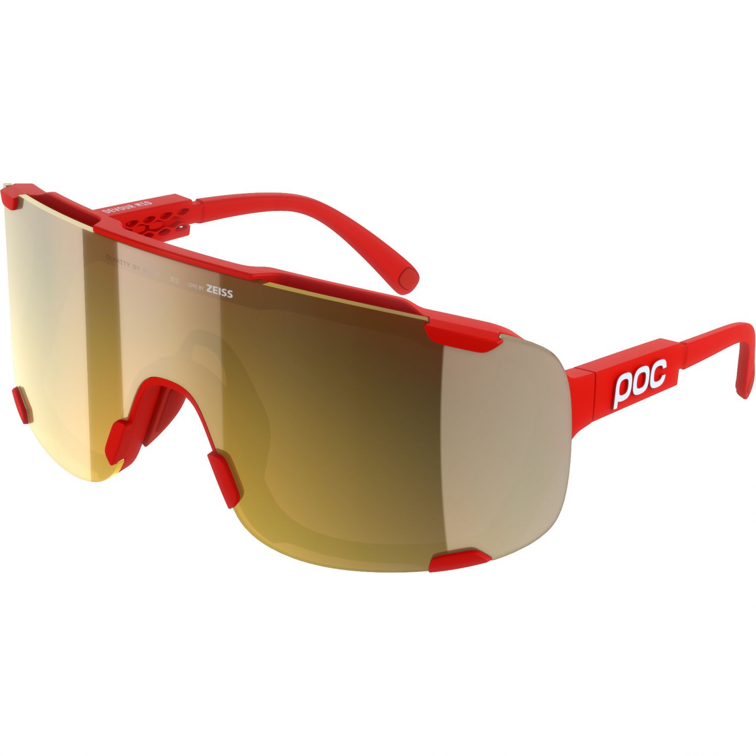 POC Devour Mid, gafas de sol, prismane red