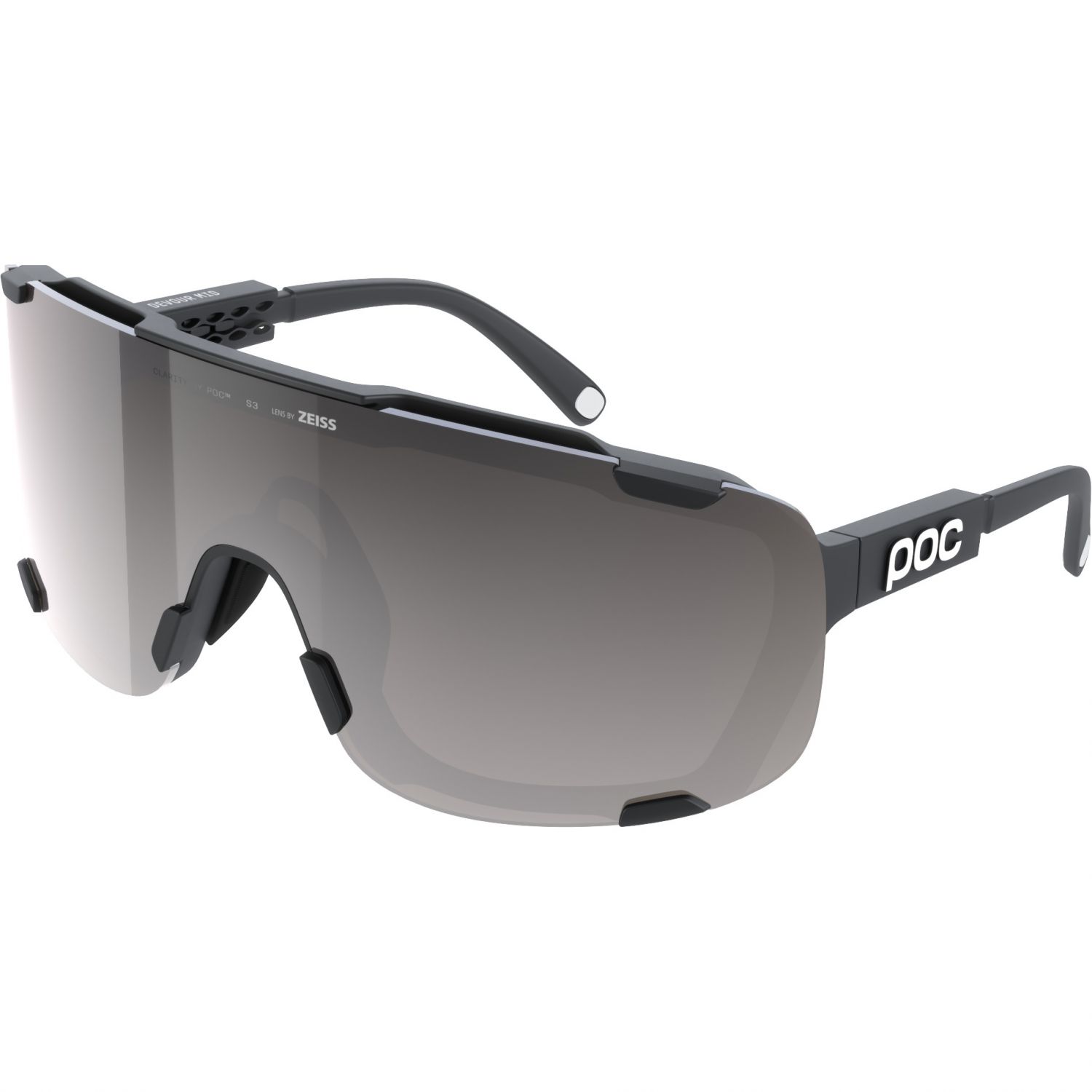 POC Devour Mid, gafas de sol, uranium black