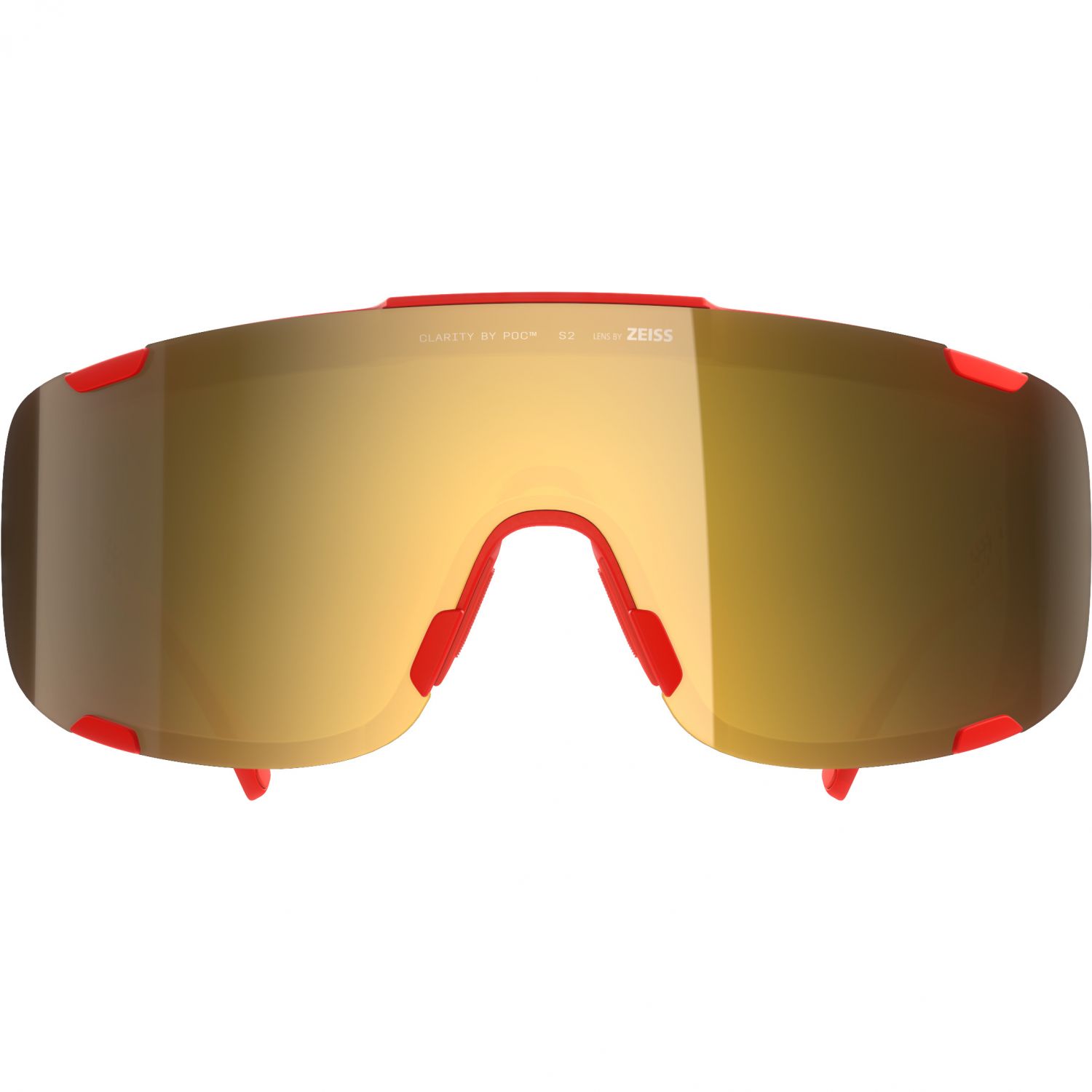 POC Devour Mid, lunettes de soleil, prismane red