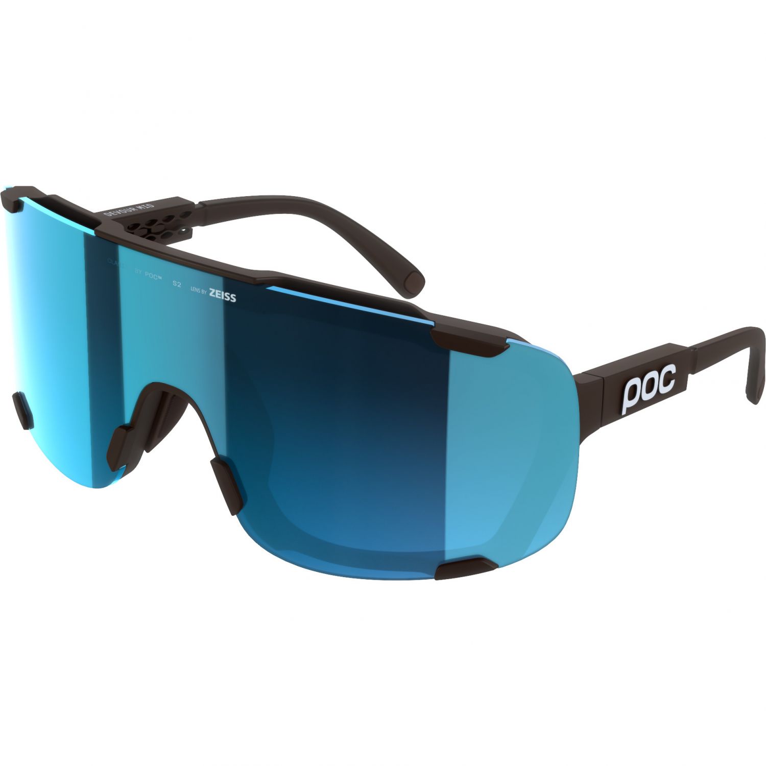 POC Devour Mid, napszemüveg, bronzite brown