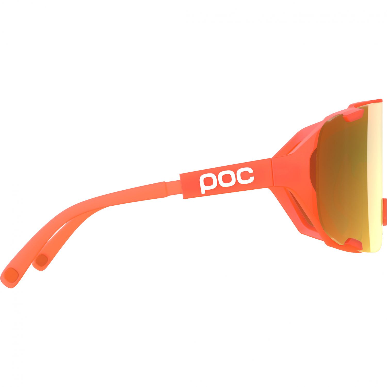 POC Devour Mid, ochelari de soare, portocaliu fluorescent translucid
