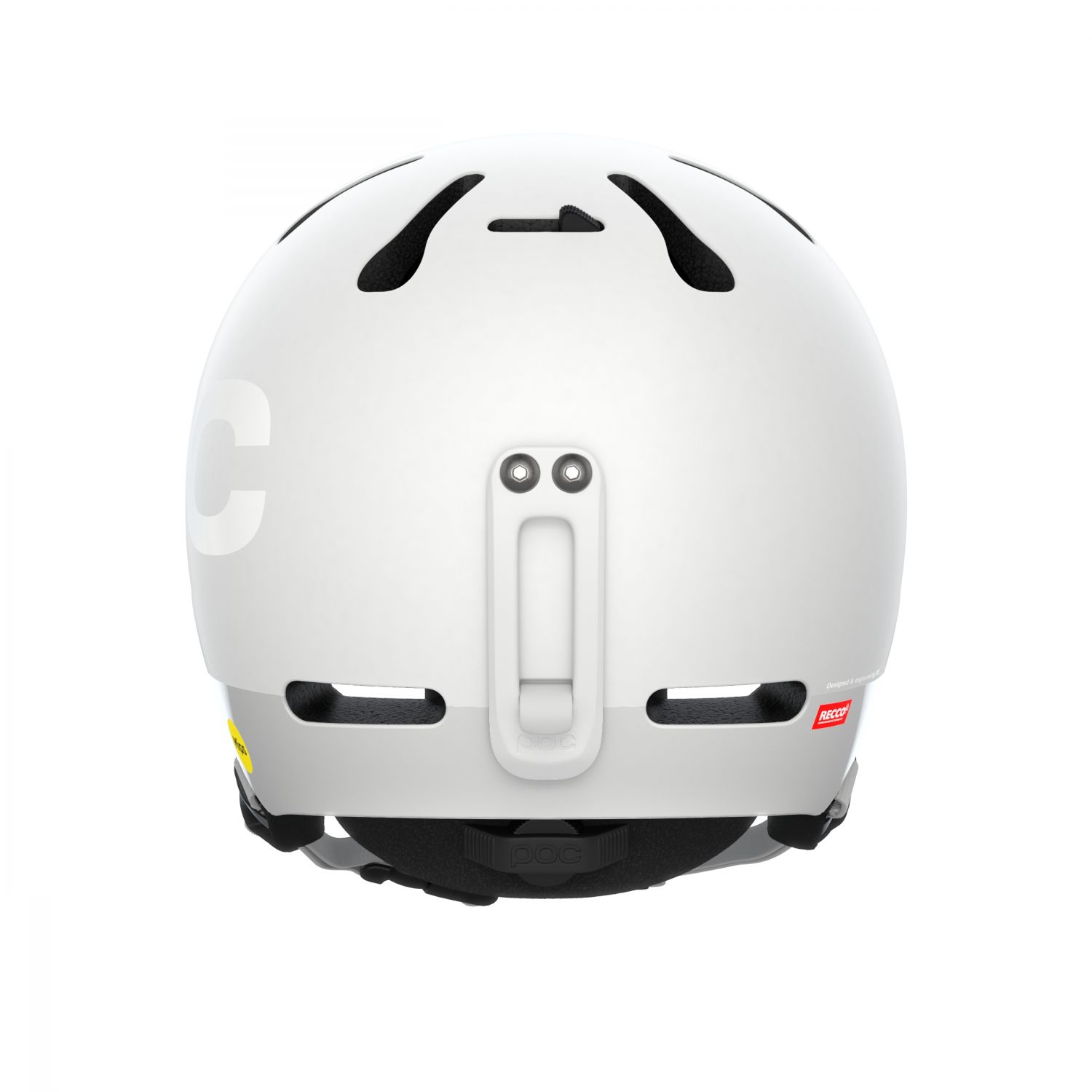 POC Fornix BC, casco da sci, bianco idrogeno opaco
