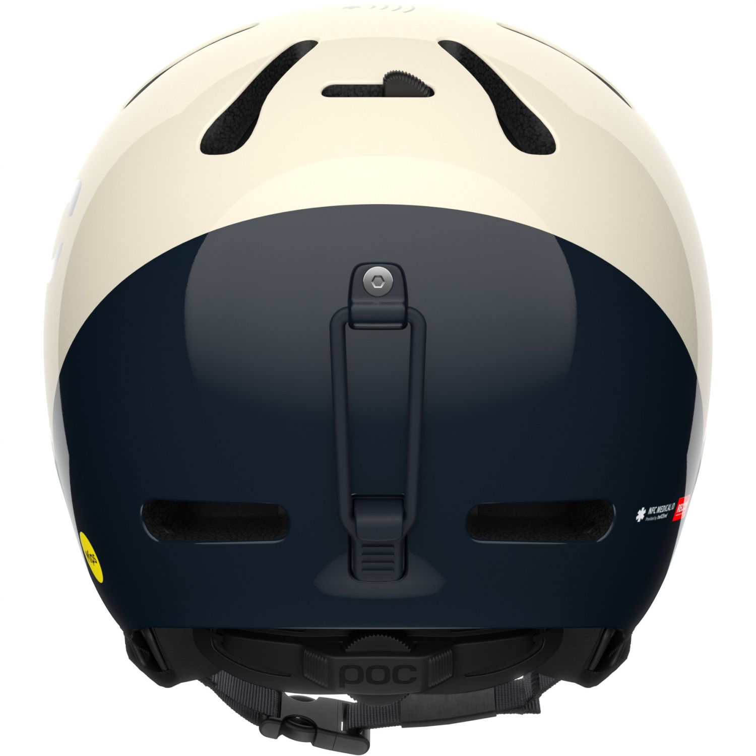 POC Fornix BC, casque de ski, bleu/blanc