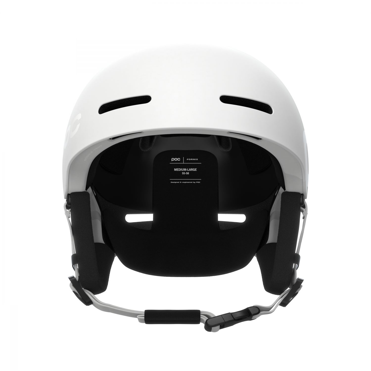 POC Fornix BC, ski helmet, hydrogen white matt
