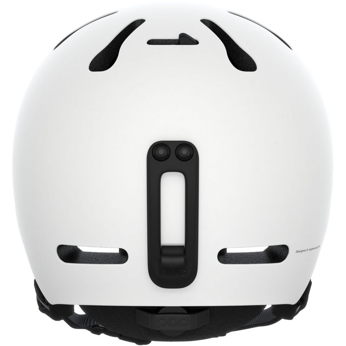 POC Fornix, casque de ski, mat blanc