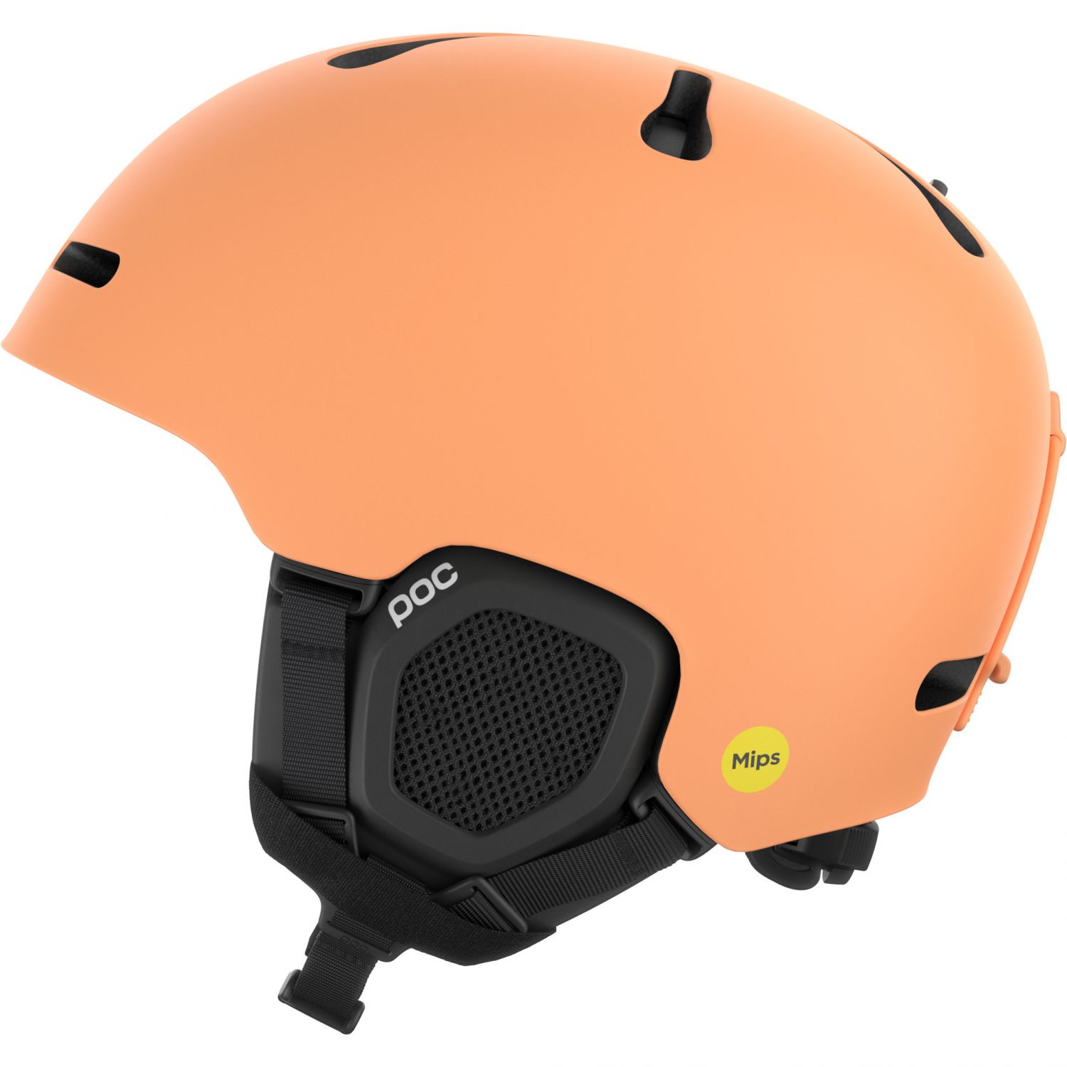 POC Fornix MIPS, casco da sci, apricot sunstone matt
