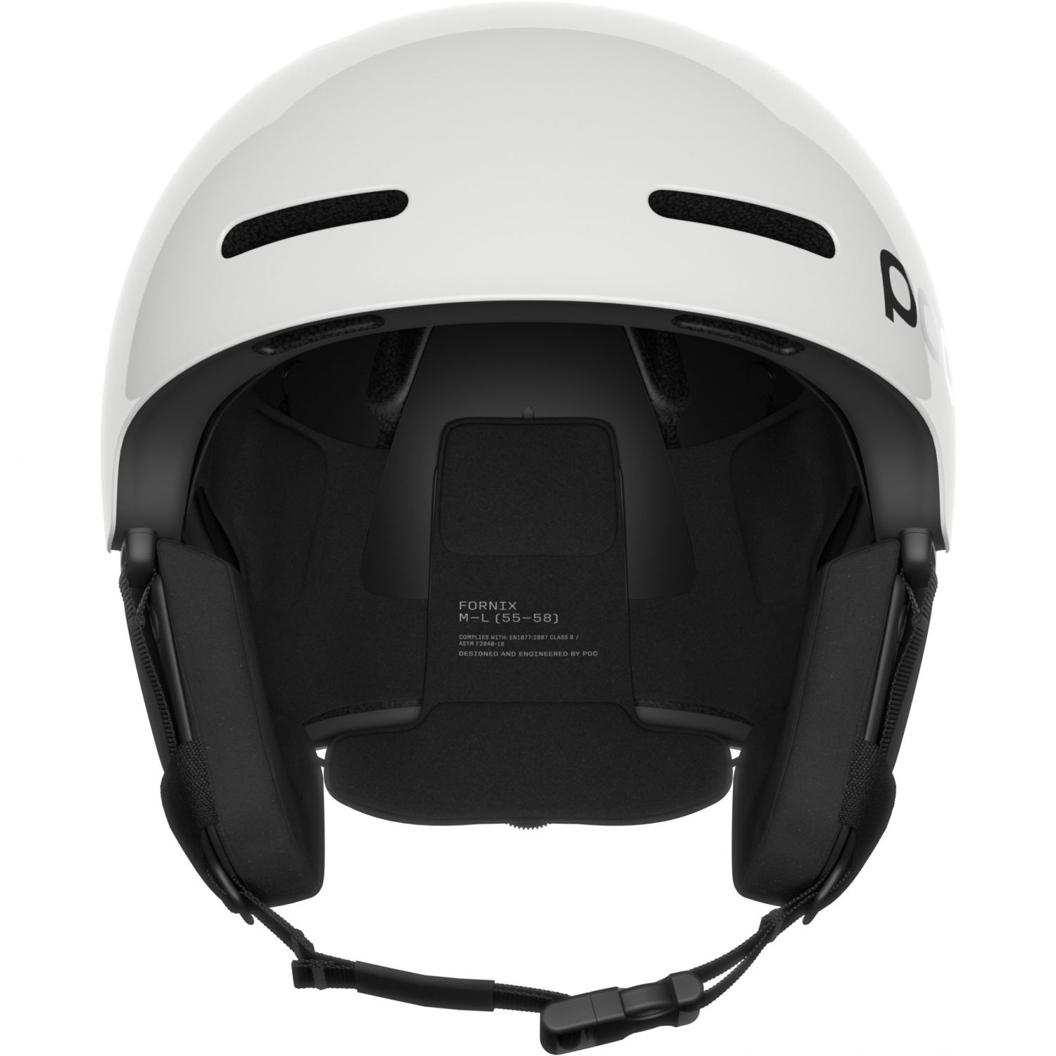 POC Fornix MIPS, casco da sci, blixten white