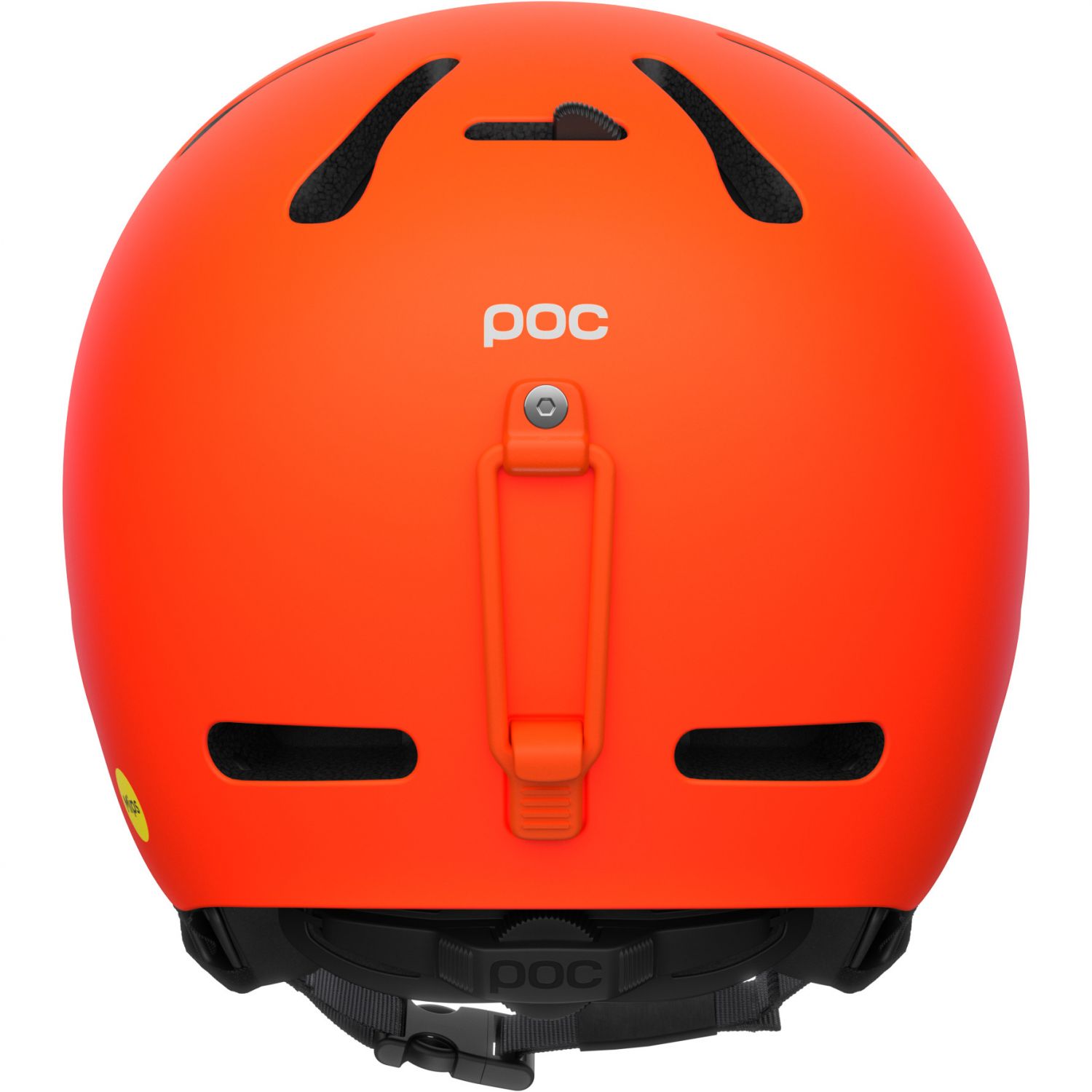 POC Fornix MIPS, casco da sci, fluorescent orange matt