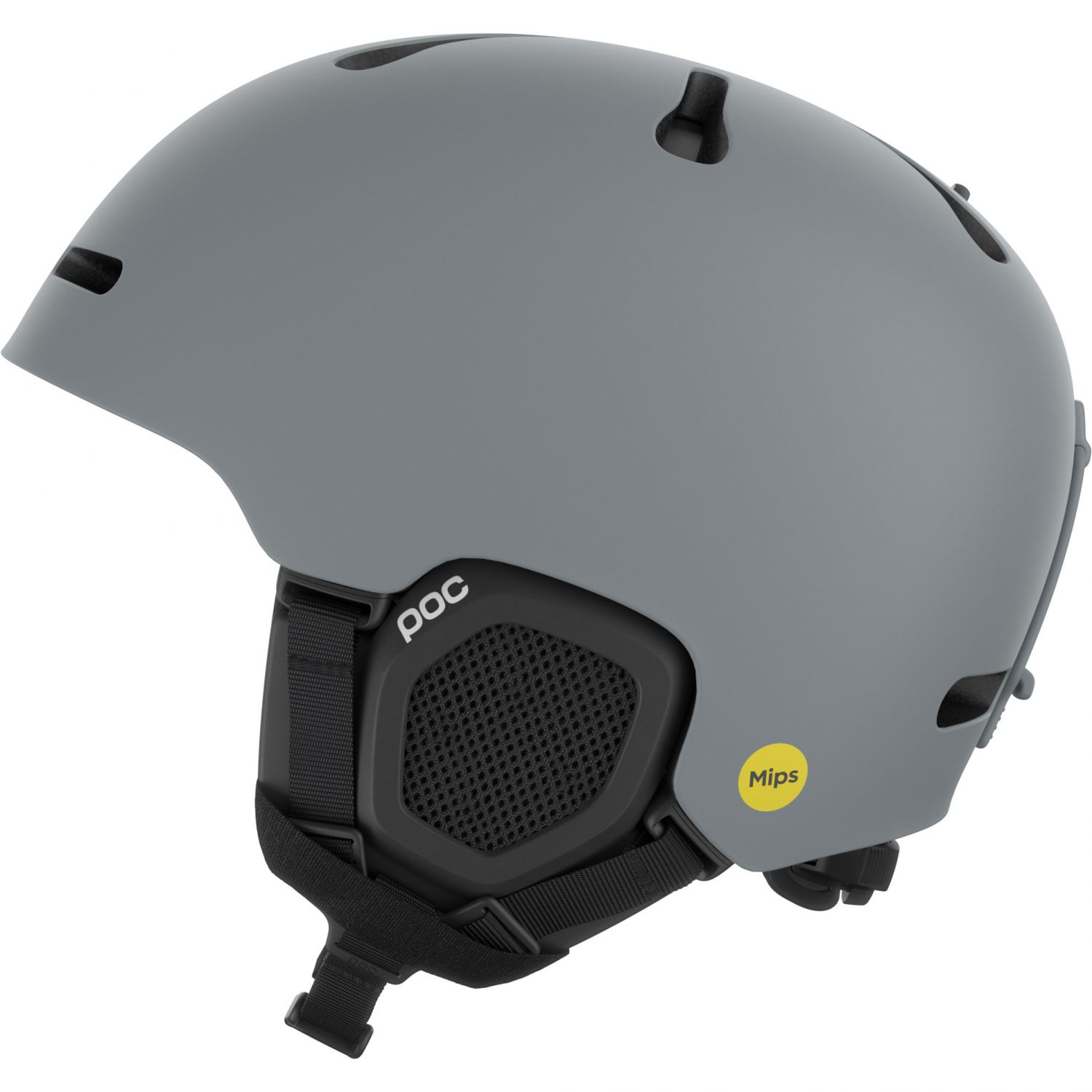 POC Fornix MIPS, casco da sci, granite grey matt