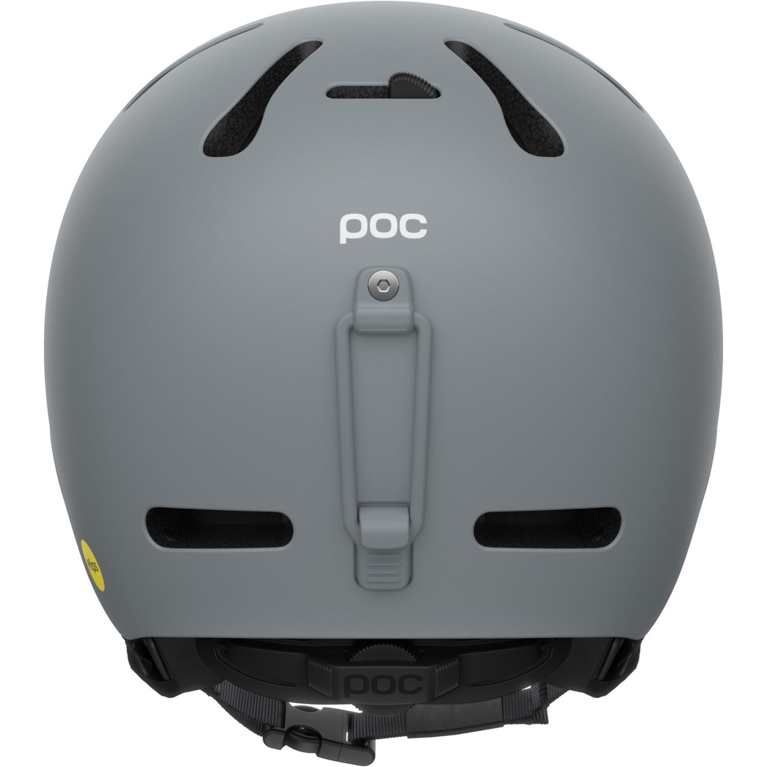 POC Fornix MIPS, casco da sci, granite grey matt