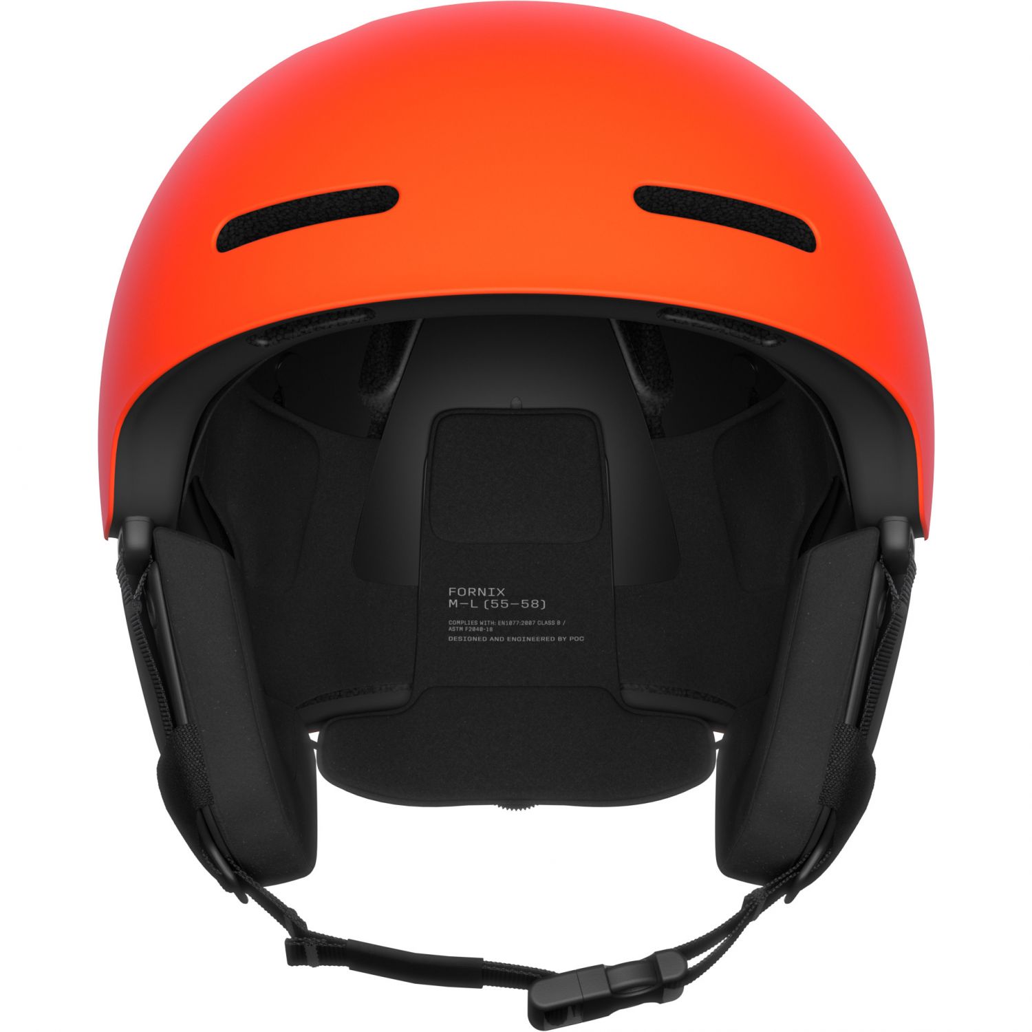 POC Fornix MIPS, casque de ski, fluorescent orange matt