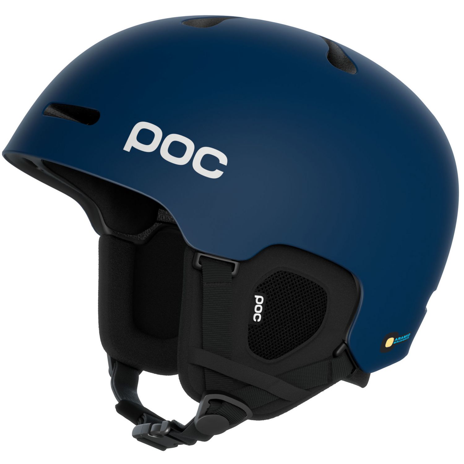 POC Fornix Mips, ski helmet, lead blue matt