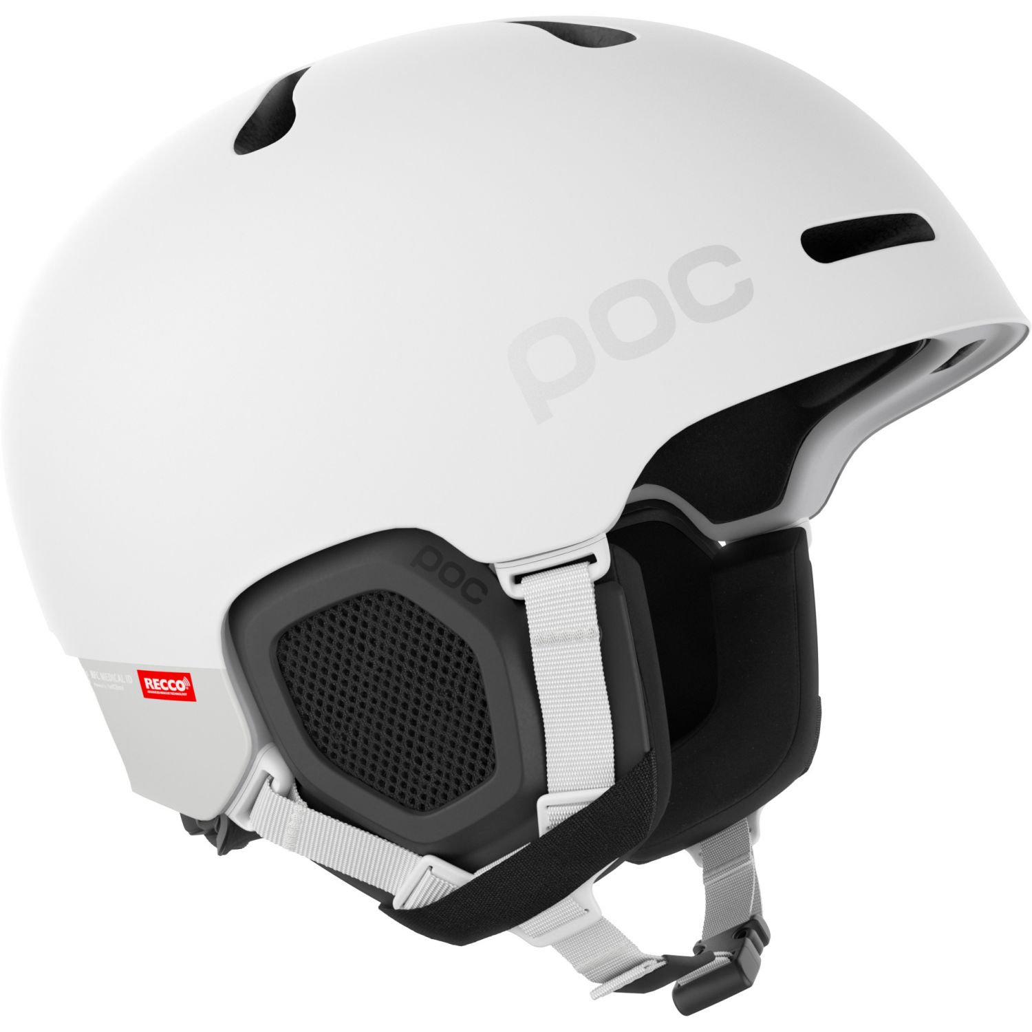 POC Fornix, Skihelm, hydrogen white matt