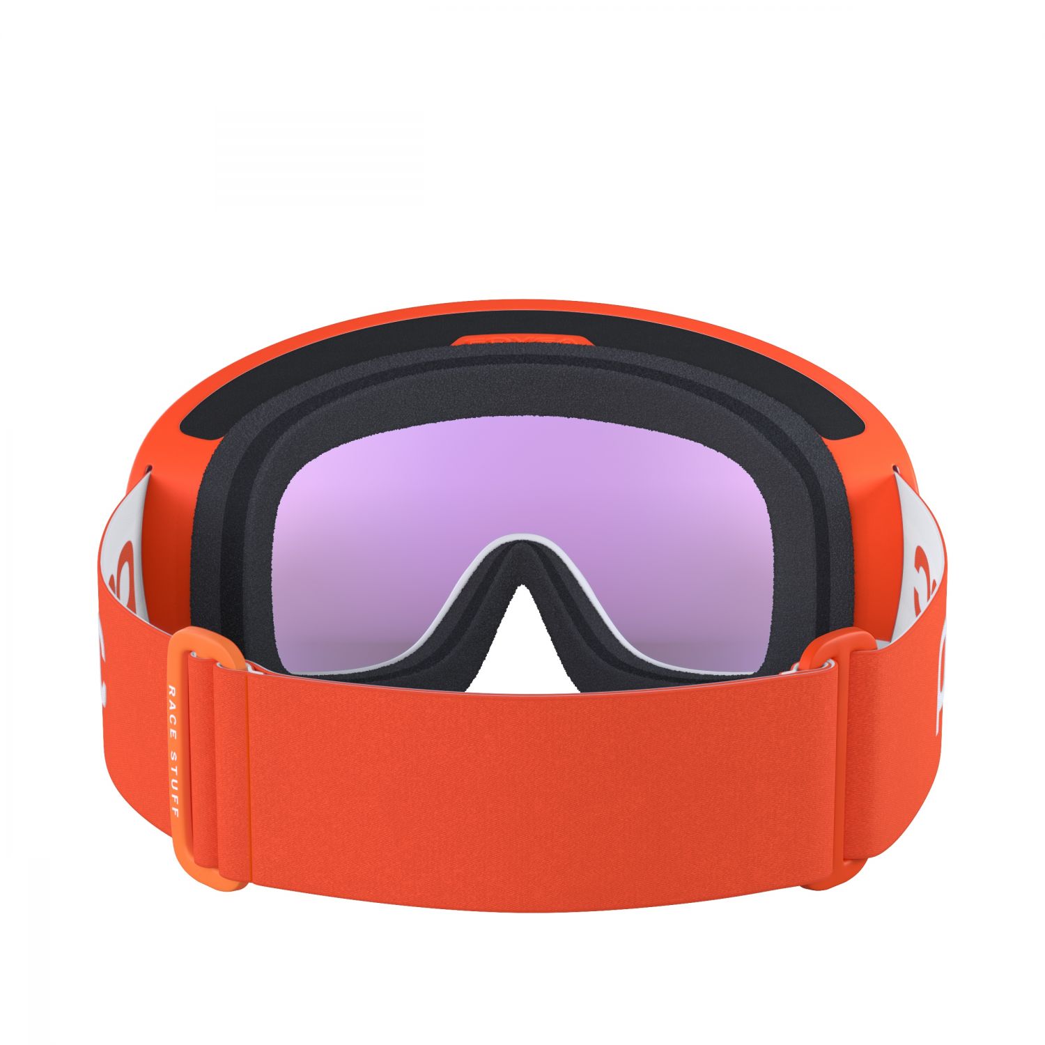 POC Fovea Clarity Comp, skibrille, flourescent orange/hydrogen white/spektris blue