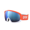 POC Fovea Mid Clarity Comp+, Google, Flourescent Orange/Hydrogen White/Spektris Blue