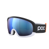 POC Fovea Mid Clarity Comp+, Skidglasögon, Flourescent Orange/Hydrogen White/Spektris Blue