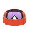 POC Fovea Mid Race, ski goggles, zink orange/hydrogen white