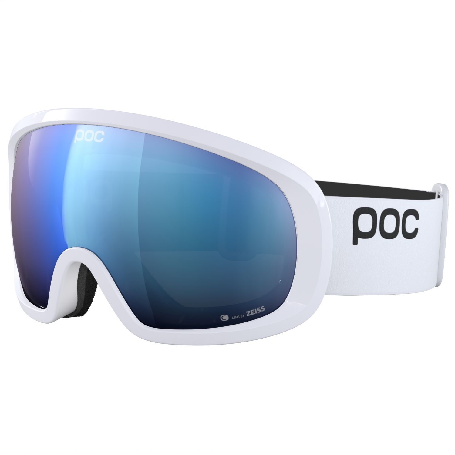 POC Fovea Mid, ski goggles, hydrogen white