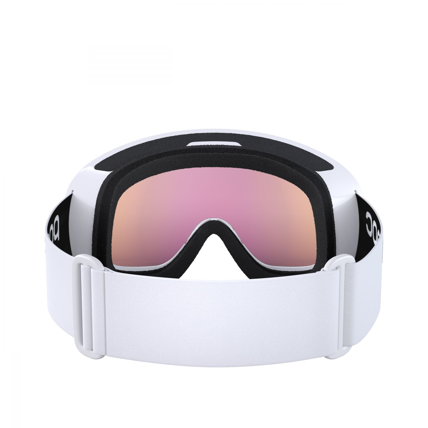 POC Fovea Mid, Skibrille, Hydrogen White